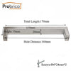 Probrico  25 Lot Cabinet Handles And Pulls Stainless Steel Furniture Hardware Dor Door Kitchen Cupboard Bathroom Drawer Chest