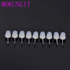10Pcs-1000Pcs Dc5V Pl9823 F5 5Mm F8 8Mm Round Rgb Led P9823 Chipset Inside Rgb Full Color Frosted Led Chips