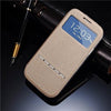 Luxury Smart Touch Slim Stand Flip Case For Samsung Galaxy S3 I9300 Back Cover Bag Terse Leather With Retail Box Window View