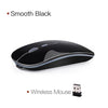 Bluetooth Mouse Wireless Computer Mouse Silent Mause Usb Rechargeable Ergonomic Mouse 2400Dpi 2.4G Optical Mice For Pc Laptop