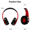 Colorful Wireless Earphones Bass Bluetooth Headphones Over-Ear Foldable Headset Handsfree With Mic For Gaming Phone Computer