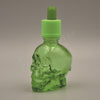 30Ml Skull Bottle 30Ml Frosted Black Skull Shape Glass Dropper Bottle With Child Proof
