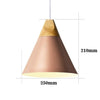 Pendant Lights Lustres Abajur Pendant Lamp Luminaire Hanglamp Colorful Aluminum Lamp Shade For Home Lighting Dining Room Lampsha