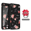 360 Degree Full Cover Case For Iphone 8 Case Flower Cover Bumper For Iphone 6 6S 7 8 Plus X Shockproof Fundas 3D Relief Coques