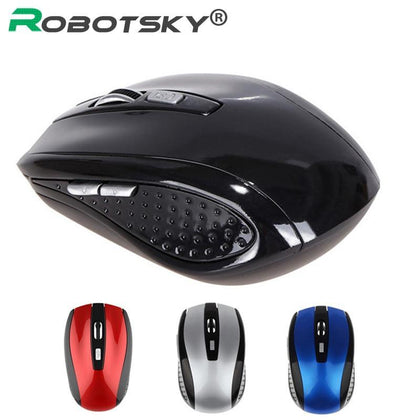 2.4GHz Wireless Mouse 6 Buttons 1200 DPI Optical Gaming Mouse Mice for PC Laptop Notebook Desktop
