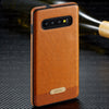 For Samsung Galaxy S10 Plus Case   Luxury Vintage Pu Leather Back Ultra Thin Case Cover For Galaxy S10 E E Galaxy S10  Case