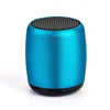 Bm3 Tws Metal Super Mini Wireless Bluetooth Speaker Portable Small Pocket Size With Selfie Remote Control Microphone Lanyard