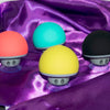 Noyokere Wireless Bluetooth Mini Speaker Mushroom Waterof Silicone Suction Handsfree Holder Music Player For Iphone Android Pink