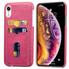 2-Layer Business Credit Pocket For Iphone Xs Xr Max Case Cell Phone Id Card Holder Slim Case For Iphone 7 8 Plus 6S 6 Plus Cover