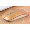 Azzor N5 Rechargeable Wireless Mouse Silent Mute Usb Optical Mouse 2.4Ghz Super Slim Mouse Mice For Computer Pc Tablet