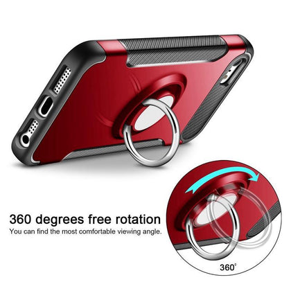 Ring Grip 360 Degree Rotating Case for iPhone SE 5 5S 6 6S 7 8 Plus X XS Max XR Car Holder Stand Magnetic Suction Bracket Case
