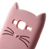 Cute 3D Cartoon Beard Cat Silicone Soft Phone Case For Samsung Galaxy J1 J3 J5 J7 A3 A5 A7 2017 2016 2015 Core Grand Prime Cover