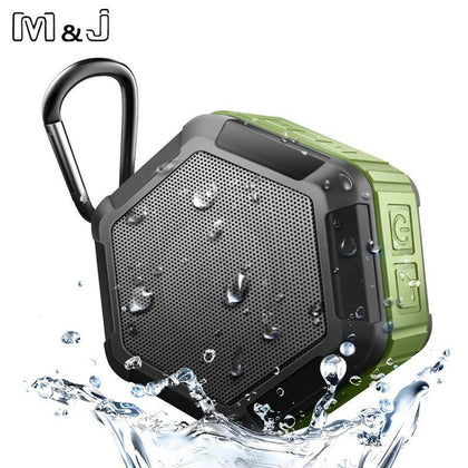 M&J Mini Portable Outdoor Sports Wireless IP67 Waterproof Bluetooth Speaker Shower Bicycle Speaker For Phone Play In Water