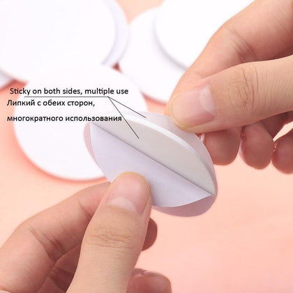 10pcs Paste up Glue Gasket Eyelash glue holder Pallet Eyelash Extension glue plastic glue holder for eyelash extension tools