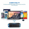 Vefly Wireless 4.2 Bluetooth Speaker, Column Stereo Subwoofer Usb Speakers Computer Tf Built-In Mic Bass Mp3 Player Sound Box
