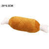 Hot Velvet Pet Dog Cat Chicken Legs Plush Tosy Interactive Sound Toys Pet Supplies Dog Plush (Fleece Drumstick 20X6.5Cm)