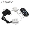 Lediary 12V Mini Led Spot Downlights Dimmable Lamp Set Remote Controller Ceiling Recessed 1.5W 27Mm Hole Silvery Cabinet Lights