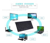 Portable Wireless Keyboard For Mac Notebook Laptop Tv Box 2.4Ghz Mini Keyboard Mouse Set Office For Ios Android Russian Sticker