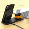 Three-In-One Wireless Charger For Airpower Apple Watch Quickly Charges 9V For Iphone 8 Iphone X Xr Xsmax Wireless Transmitter