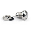 Areyourshop Push Button Switch 8Mm Mini 1No 2Pin Metal Momentary Push Button Switch 3A/250V 1/4Pcs