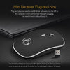 Imice Wireless Mouse Computer Slient Mouse For Pc Laptop Mini Mause Ergonomic Mice 2.4Ghz Optical Noiseless Usb Mouse
