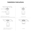 [Dbf]Dimmable Led Cob Surface Mounted Downlight 3W/5W/7W/10W/12W/15W White/Black Housing Ac85-265V Ceiling Spot Light Home Decor