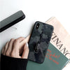 Cool Army Green Camouflage Phone Cases For Iphone Xr Xs Max 6S 7 8Plus Tempered Glass Finger Ring Hide Kickstand Retro Back Cove