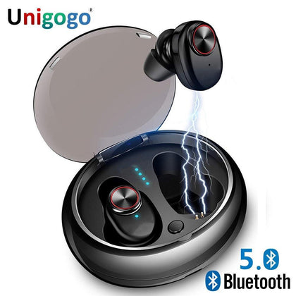 Wireless Headphones Bluetooth Headset V5.0 TWS Earbuds 5.0 Earphone Stereo Handsfree for Samsung iphone Xiaomi pk redmi airdots