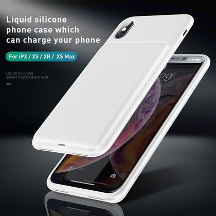 Baseus 3300mAh Power Bank Case Charging For iPhone X/XS XR XS Max Battery Charger Case Power Bank Charger Case Mobile Phone