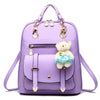 Etonteck 2018 New Fahion Women Backpack Pu Leather School Bags For Teenagers Girls Leisure Backpacks Female Casual Rucksack