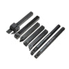 Hot Sale 7Pcs 10Mm Boring Bar Lathe Turning Tool Holder With Gold Inserts With 7Pcs T8 Wrenches