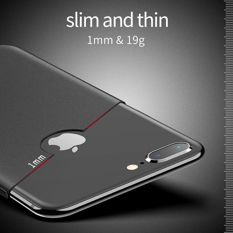 Msvii Phone Case For Iphone X 8 7 6 6S Plus Ultra Slim Hard Plastic Back Cover For Iphone 7 8 Coque Fundas Full Protection
