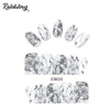 Rolabling Water Transfer Decal Marble Series Nail Stickers Wraps Sliders Decoration Nails Accessories Sticker Nail Art