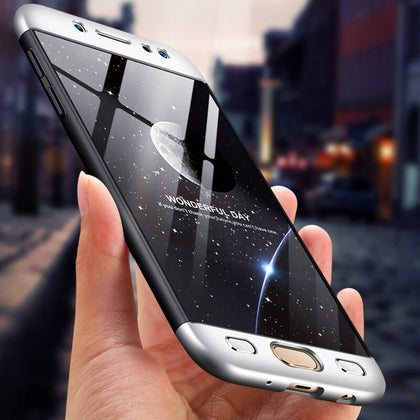 360 Degree Full Protection Shockproof Hard Matte Case for Samsung Galaxy J3 J5 J7 2017 J330 J530 J730 SM-J730FM EU Version