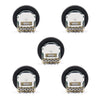 Areyourshop B503 16X2Mm 50K Ohm Double Dial Taper Volume Wheel Duplex Potentiometer 5-Pin 5/20 Pcs Wholesale Potentiometer