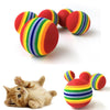 Rainbow Light Foam Ball for Cats/Pets 5Pcs