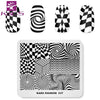 Kads 23 Design Halloween Flower Nail Stamping Plates Nail Printing Stamping Template Nail Art Stencils For Manicure Print Nails