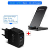 10W Qi Wireless Charger For Samsung S9 S8  Note 9 8 Fast Wireless Charging Dock For Iphone X Xs Max Xr 8 Plus Usb Charger Holder