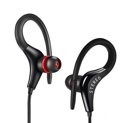GSDUN 678 Earphone Headphones 3.5mm Jack Hifi Stereo Bass Music Headset Sport Running Earbuds with Microphone for mobile phones