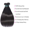Superfect Straight Hair Bundles With Closure Brazilian Human Hair Weave Bundles With Closure Non Remy Lace Closure With Bundles