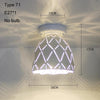 Led Ceiling Lights Modern Ceiling Lamp Vintage Plafondlamp Cage Plafonnier For Living Room Industrial Decor Suspension Luminaire