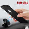 Phone Case For Iphone 6 S 6S Plus Cover 360 Protection Pc Hard Case For Iphone 7 7 Plus Built In Magnetic Car Holder Metal Plate