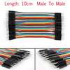 Areyourshop 40Pcs Dupont Wire Jumper Cables 10Cm M-M M-F F-F 1P-1P For Arduino Breadboard 10Cm Wholesale Cables