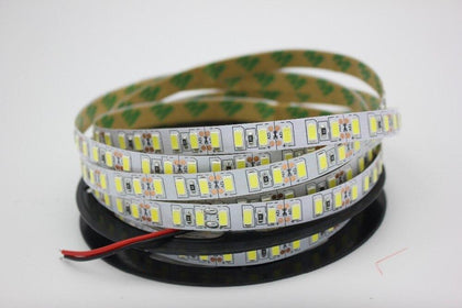 Super bright 5m 5730 LED strip 120 led/m IP20  Not waterproof, 12V flexible 600 LED tape,5630 LED ribbon, white/warm white color