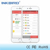 Inkbird Food Cooking Bluetooth Wireless Bbq Thermometer Ibt-2X With Double Probes And Timer For Oven Meat Grill Free App Control