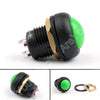 Areyourshop Push Button Switch 12Mm On/Off Reset Industrial Grade With Waterproof 5A 250Vac / 8A 125