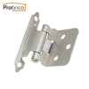 Probrico 5 Pair Self Close Cabinet Door Hinge Kitchen Cupboard Flush Hinge Antique Furniture Hardware