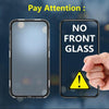 Magnetic Adsorption Case For Iphone X Xs Xmax Anti-Knock Tempered Glass Cover For Iphone 6 7 8 Plus Metal Frame Full Protective