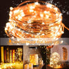 2M5M10M Strip Light Led String Lights Cooper Wire 3Aa Battery Christmas Light For Garland Holiday Fairy Wedding Party Decoration