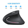 2.4G Wireless Vertical Mouse Easysmx G814 Computer Mouse 4 Dpi Settings 6 Buttons Optical Ergonomic Mice For Laptop Pc Mouse